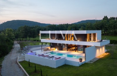 Šterna, Buje, Istrien, moderne Luxusvilla mit Pool zu verkaufen