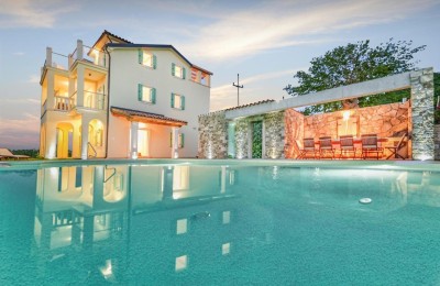 Villa mit Aussicht in der Nähe von Motovun