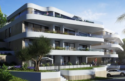 Opatija, Luxuswohnung mit Ausblick, Gebäude B, Whg. S2