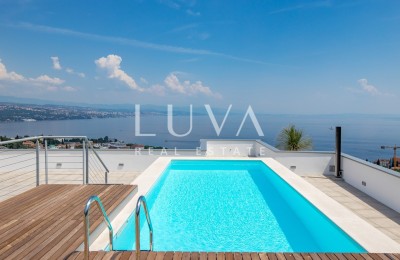Opatija, luxuriöser Neubau mit Meerblick, Wohnung NF 367,19 m²