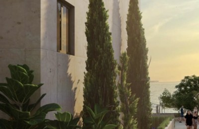 Pag, Mandre – Neubau direkt am Meer, Nettofläche 68,89 m²