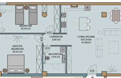 Pula! Wohnung im Stadtzentrum!