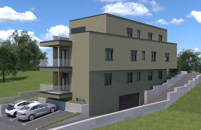 Zagreb, Fraterščica – Neubau 3-Zimmer-Wohnung + 2 Außenstellplätze + 1 Garagenstellplatz, 99m²