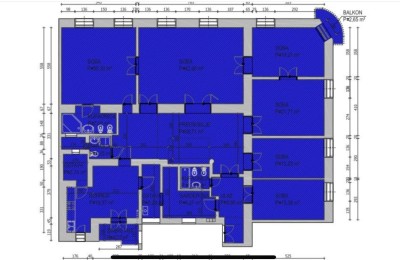 Zagreb Zentrum, 250 m² Wohnung, Investment