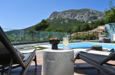 Split, Klis, luxuriöse Villa mit Pool und Aussicht zu verkaufen