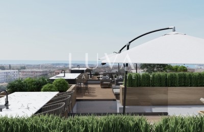 Istrien, Tar, moderne Dreizimmerwohnung mit Dachterrasse im Neubau, 69 m2