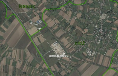 Baugrundstück 6872 m2 zu verkaufen – Raum Križ