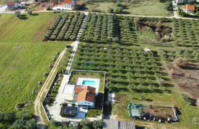 Istrien, Višnjan, Villa mit einem schönen Garten