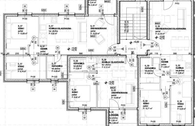 Trogir, Slatine, Wohnung 42 m² in einem Neubau mit Meerblick zu verkaufen