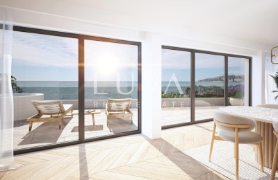 Opatija, luxus wohnung mit aussicht, gebaude A, Wohnung S1, zu verkaufen