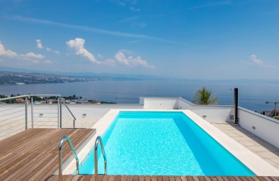 Opatija, luxuriöser Neubau mit Meerblick, Wohnung NF 367,19 m²
