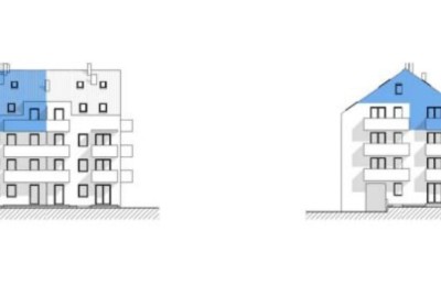 Zagreb, Vrapče, Penthäuser 106 m2 auf dem Markt