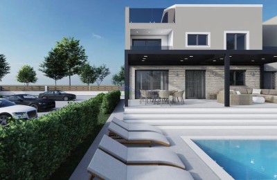 Moderner Neubau mit vier Schlafzimmern in der Nähe von Poreč