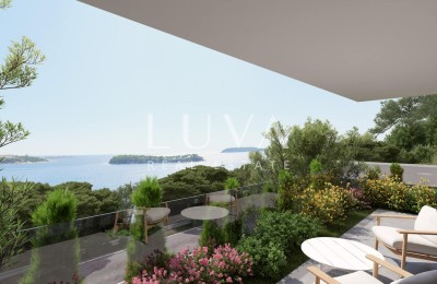 Lozica, Dubrovnik, Luxuswohnung am Meer mit Aussicht zu verkaufen