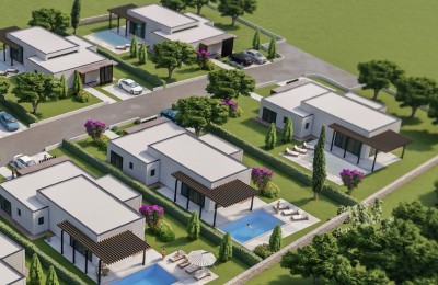 Luxusvillen zum Verkauf, modernes Design mit Swimmingpools, Umgebung von Vodnjan! V-B