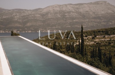 Korčula, Luxusvilla mit Pool in Meeresnähe zu verkaufen