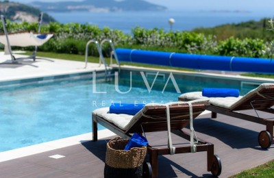 Haus mit Pool und Meerblick in der Nähe von Dubrovnik, Orašac