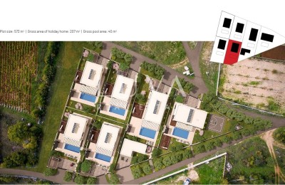 Krka, Drinovci, 573 m² Baugrundstück mit gültiger Baugenehmigung