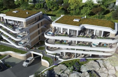 Opatija Luxusapartment A2 mit Meerblick zu verkaufen