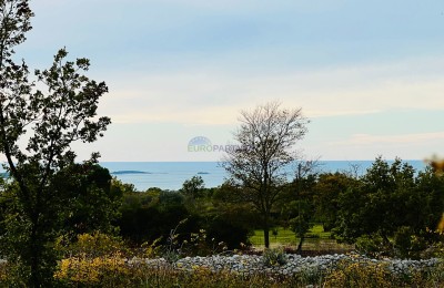 Istrien, Vodnjan, Baugrundstück mit Meerblick