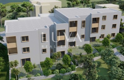 Trogir, Slatine, Wohnung S4, Neubau mit Meerblick zu verkaufen