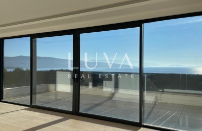 Krk, Penthouse 115 m² mit Meerblick, Neubau