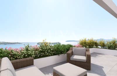 Lozica, Dubrovnik, luxuriöse Penthouse-Wohnung am Meer zu verkaufen