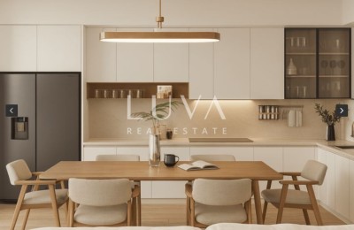 Kaštel Stari, 4-zimmer-wohnung mit 3 balkonen und meerblick im neubau