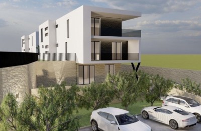 Karlovačka, Duga Resa, Zweizimmerwohnung in moderner Neubau mit Terrasse im 2. Stock, 86,43 m²