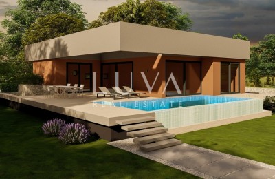 Istrien, Poreč, 958 m² Grundstück, erste Reihe zum Meer, mit direktem Zugang zum Strand