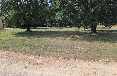 Istra, Višnjan, Baugrundstück mit erteilter Baugenehmigung