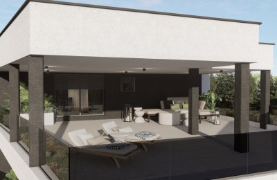 Zagreb, Gračani – modernes Penthouse mit Panoramablick, netto 136,58 m²