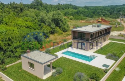 Villa Black Beauty / Vielleicht ist das genau Ihre neue Adresse in Istrien? Sie wird nach dem „Schlüsselfertig“-System gebaut.
