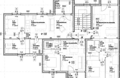 Trogir, Slatine – Wohnung S6, 62 m², Neubau mit Meerblick zu verkaufen