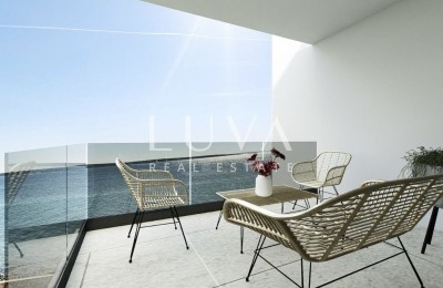 Pag, Mandre – Neubau direkt am Meer, Nettofläche 48,84 m²