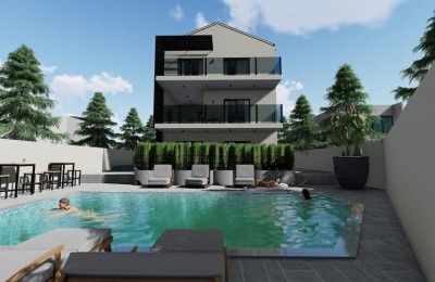 Zweistöckige Wohnung in Pag mit Pool, 85,50 m2, zu verkaufen