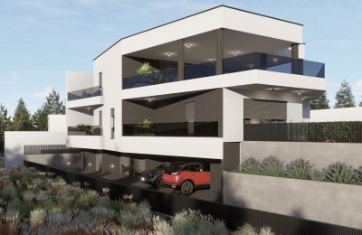 Zagreb, Gračani, dreizimmerige modern Wohnung mit privaten garden und Balkonzugang, net 102,35 m2