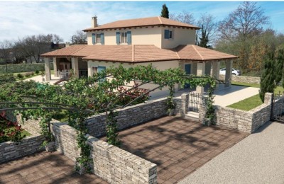 Istrien, Kanfanar, schöne Villa in einem Wohngebiet - in Gebäude