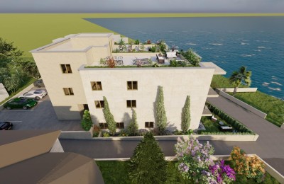 Pag, Mandre – luxuriöses Penthouse in einem Neubau am Meer, Nettonutzfläche 131,72 m², Wohnung S7