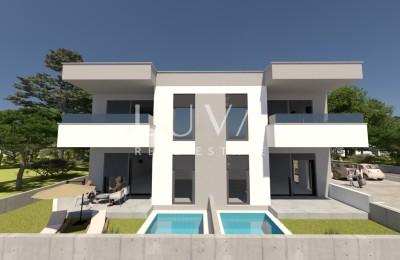 Zadar, Kožino, moderne Erdgeschosswohnung mit Garten, 69,73 m²