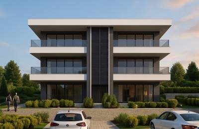 Krk, Omišalj, Wohnung S1 im Neubau am Meer, zum Verkauf