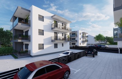 Pakoštane, luxuriöser Neubau, 3-Zimmer-Wohnung S1, zu verkaufen