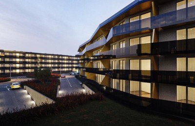 Istrien, Poreč, moderne Wohnung im 1. Stock in der Nähe des Meeres, wohnung C112, 71,97 m²