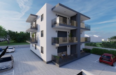 Pakoštane, luxuriöser Neubau, 3-Zimmer-Wohnung S5, zu verkaufen