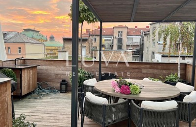 Zagreb, Stadtzentrum, luxuriöse Wohnung 230 m² + 40 m² Terrasse