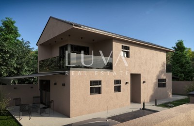 Istrien, Sveti Lovreč, modernes Haus mit Sauna und Meerblick, 118 m²