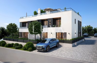 Istrien, Poreč, modernes Reihenhaus mit Pool, 168,18 m²