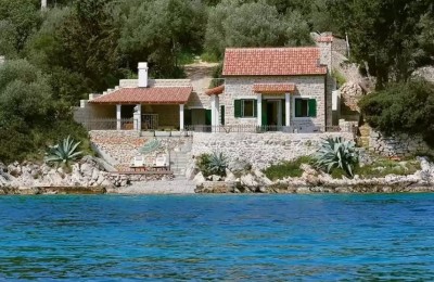 Hvar, Stari Grad, Steinhaus am Meer zu verkaufen