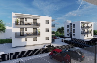 Pakoštane, luxuriöser Neubau, 3-Zimmer-Wohnung S3, zu verkaufen